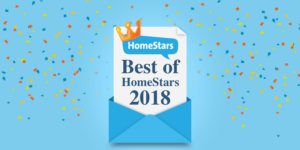 Arcana Windows & Doors Best of Homestars 2018