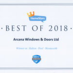 2018 Best of HomeStars Award Winner – Arcana Windows & Doors